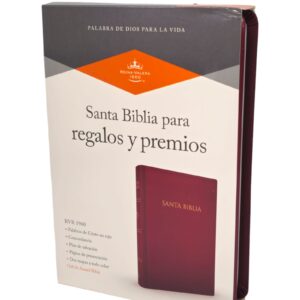 BIBLIA REINA VALERA 1960 PARA PREMIOS Y REGALOS, IMI. PIEL VINO