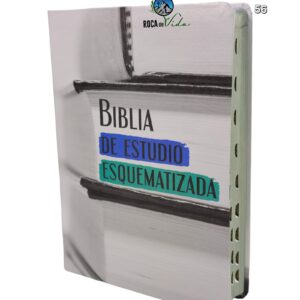 Biblia De Estudio Esquemátizada Imitación Piel  RVR,1960 Con Indice