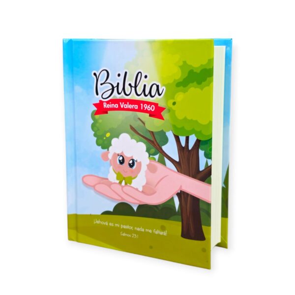 Biblia Para Niños RVR.1960 Ollie Dios Es Amor Tapa Dura