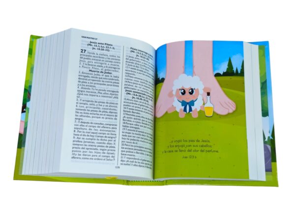 Biblia Para Niños RVR.1960 Ollie Dios Es Amor Tapa Dura - Image 3