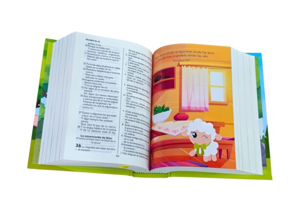 Biblia Para Niños RVR.1960 Ollie Dios Es Amor Tapa Dura - Image 2