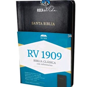 BIBLIA ANTIGUA VERSION REINA VALERA 1909 RVA CLASICA IMITACION PIEL NEGRO