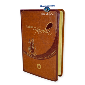La Biblia de la Familia Traducción Lenguaje Actual imitación piel café