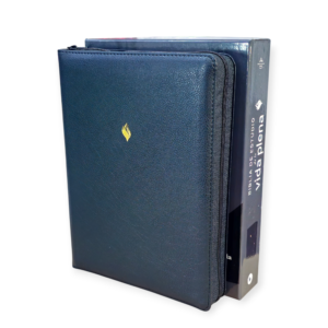 Biblia de Estudio de la Vida Plena con Cierre RV1960,piel suave negro con índice