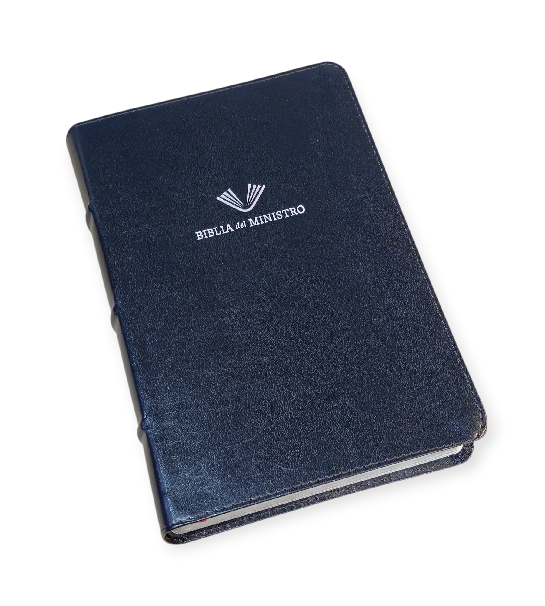 Biblia del Ministro Letra Grande RV1960 Ed. Ampliada, con Manual del Ministro piel fabricada negro con índice - Image 3