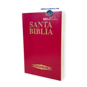 Biblia antigua versión Reina-Valera 1909 tapa suave rojo Tamaño Manual