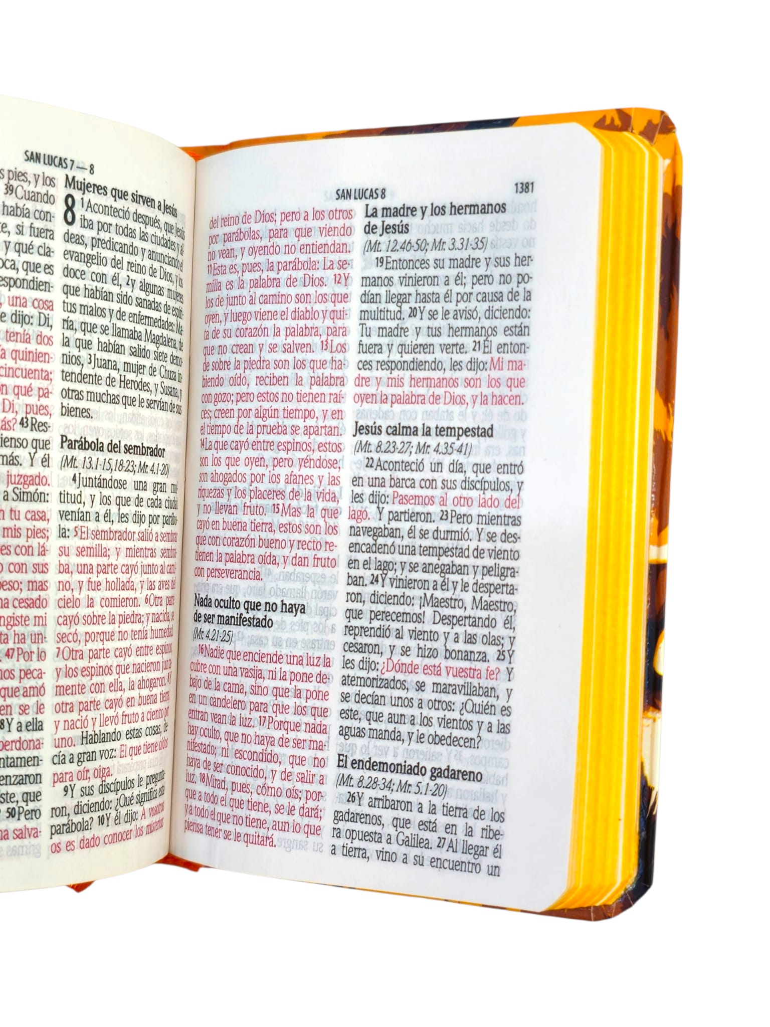 Mini biblia de Bolsillo Reina-Valera 1960 leon de la tribu de juda tapa flexible - Image 3