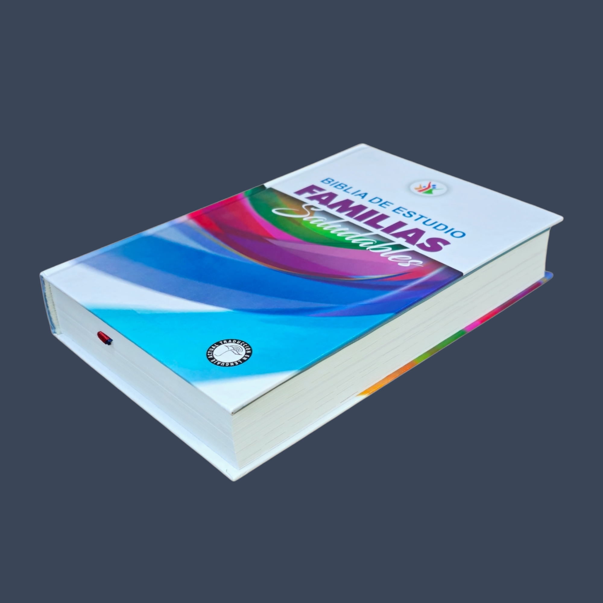 Biblia De Estudio TraducciónLenguaje Actual FamiliasSaludables Tapa Dura - Image 2